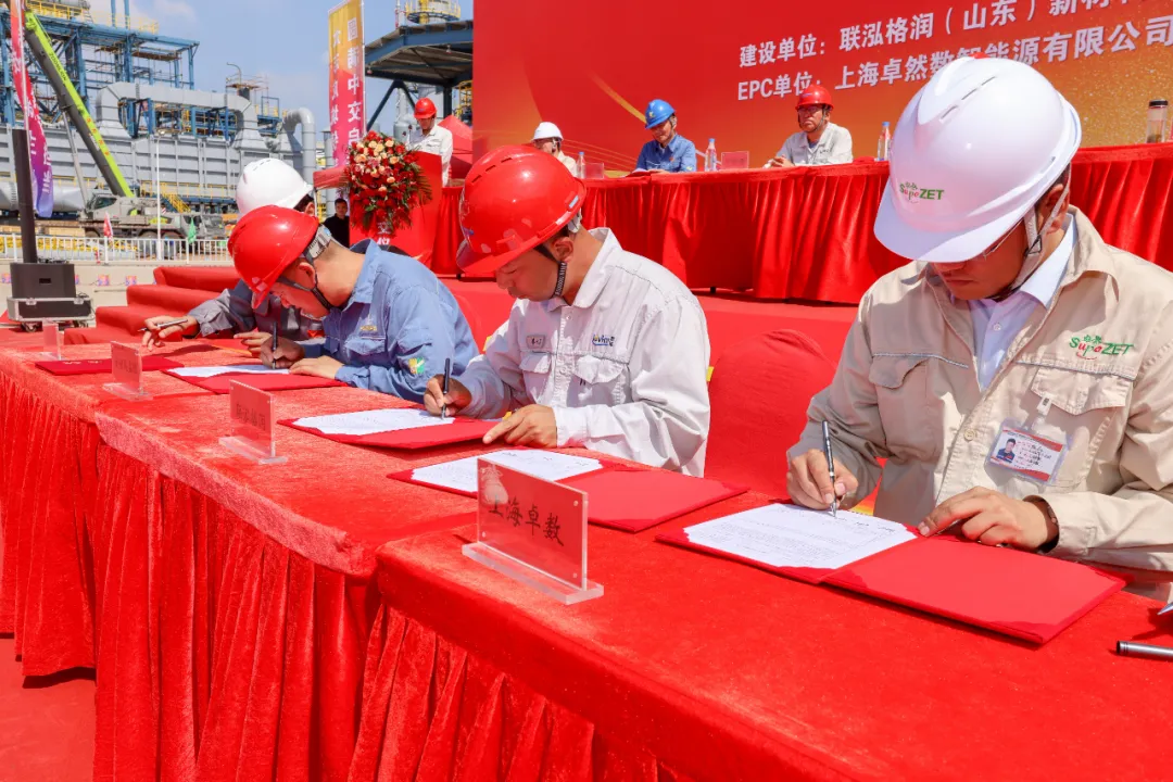 JDB电子股份总承包联泓格润24万吨/年聚醚多元醇项目圆满中交